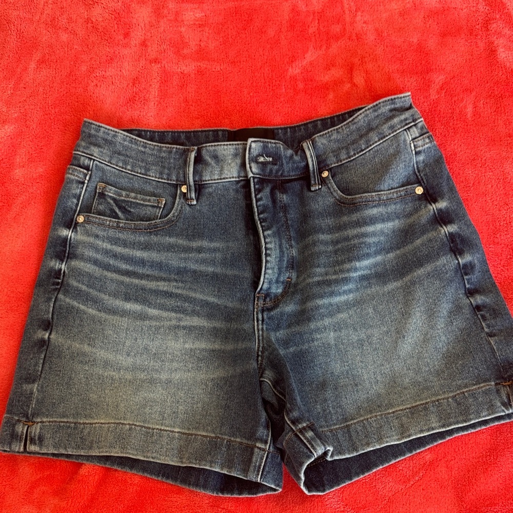White House Black Market Medium Wash Denim Shorts